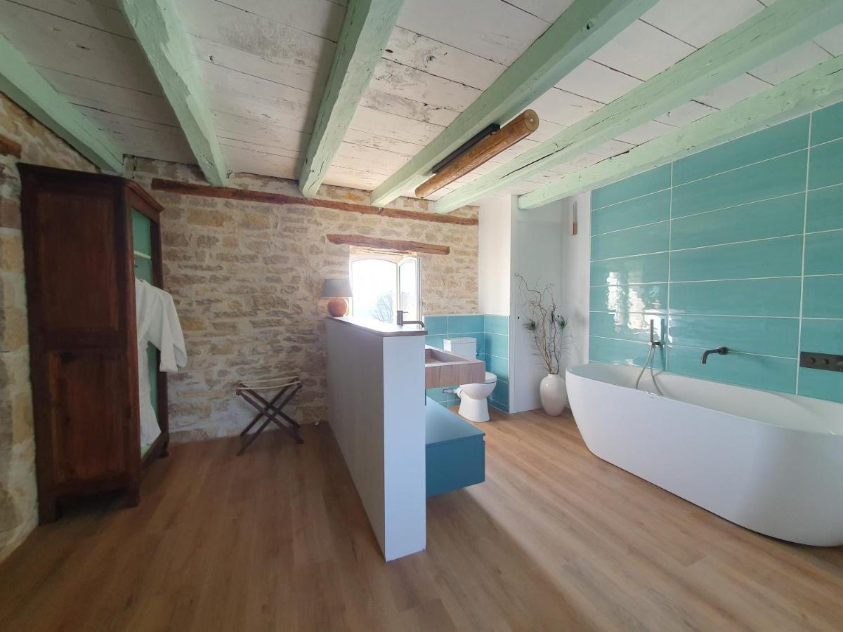 Les Pierres Lotoises - Chambre Dhotes Le Pigeonnier Reilhaguet Dış mekan fotoğraf
